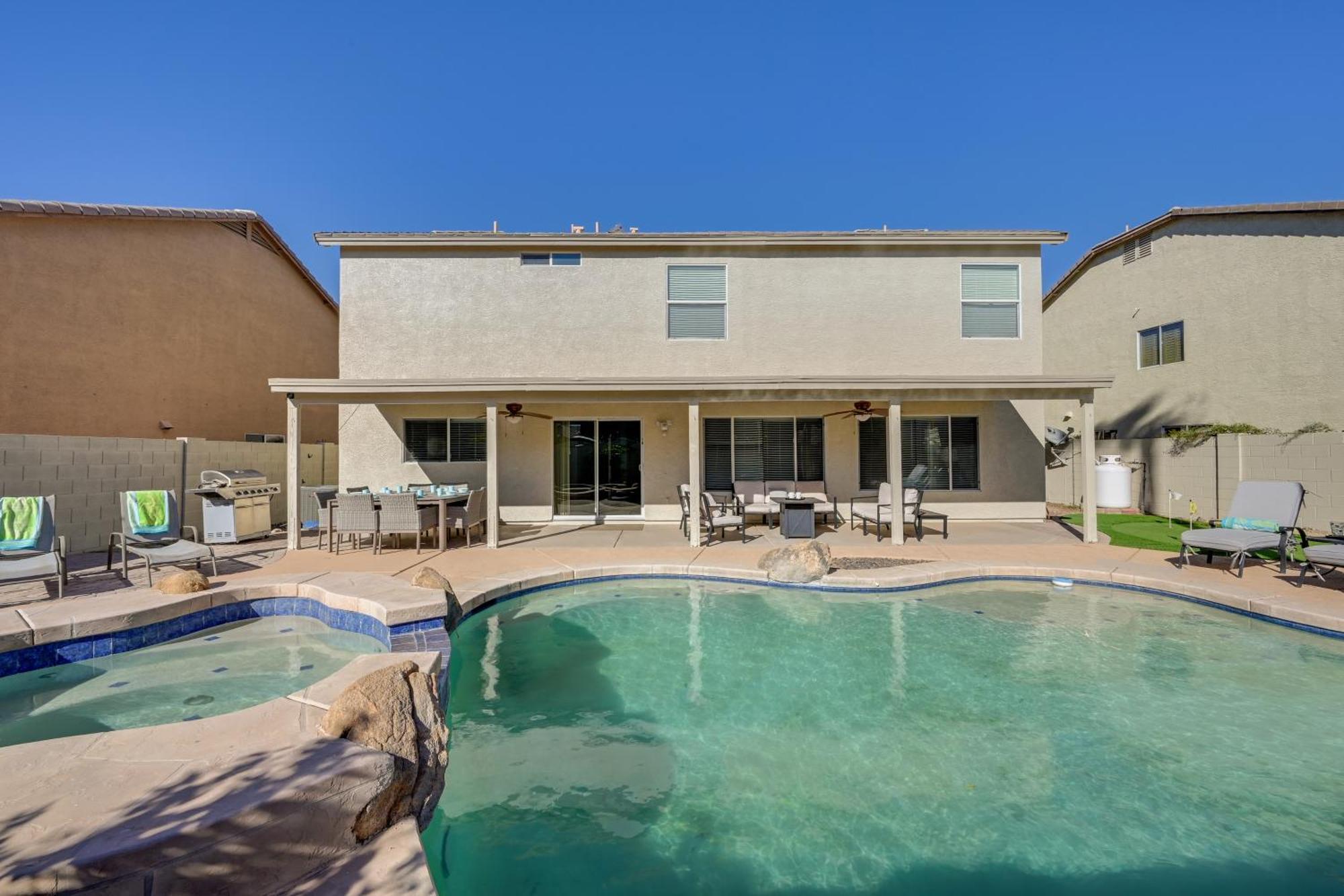 Spacious Arizona Home Pool, 9 Mi To San Tan Mtn Queen Creek Exterior foto